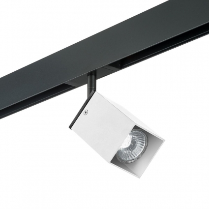 Трековый светильник Lightstar Rullo (595257+216336) PRO216336 для экспозиции, цвет белый,  в стиле Хай-тек