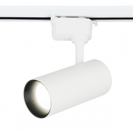 Трековый светодиодный светильник Ambrella light GL5821 для магазина, цвет белый,  в стиле Хай-тек