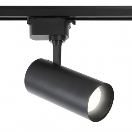 Трековый светодиодный светильник Ambrella light GL5828 для магазина, цвет черный,  в стиле Хай-тек