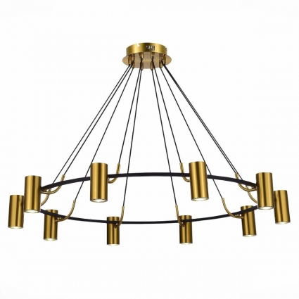 Подвесная люстра ST Luce TALIA SL1215.403.10 для кафе и ресторанов площадью до 18 кв.м.,  в стиле Хай-тек