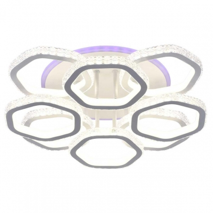 Потолочная светодиодная люстра Escada Centauri 10263/8LED BL для больших залов площадью до 52 кв.м.,  в стиле модерн