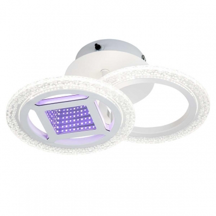 Потолочная светодиодная люстра Escada Mira 10214/2LED для кухни площадью до 7 кв.м.,  в стиле Хай-тек