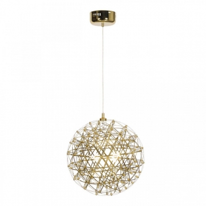 Подвесной светодиодный светильник Loft IT Raimond 9027-43 Gold для гостиной, цвет золотой,  в стиле арт-деко