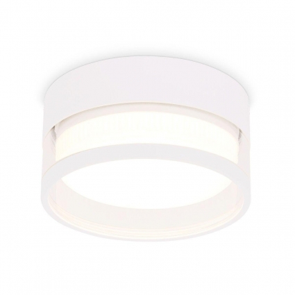 Потолочный светильник Ambrella light Techno Spot GX53 Acrylic tech TN5505 для спальни, цвет белый,  в современном стиле