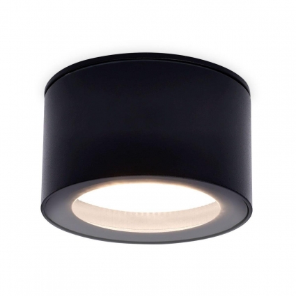 Потолочный светильник Ambrella light Techno Spot IP Protect TN6523 для ванной, цвет черный,  в современном стиле