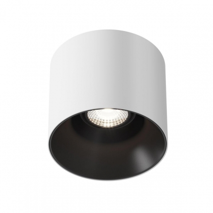 Потолочный светодиодный светильник Maytoni Technical Alfa LED C064CL-01-25W4K-D-RD-WB для прихожей, цвет белый