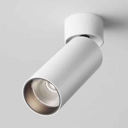Потолочный светодиодный светильник Maytoni Technical Focus LED C055CL-L12W4K-W-D-W для гостиной, цвет белый