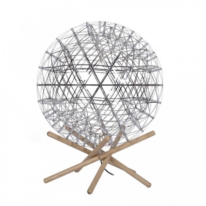 Торшер Loft IT Raimond 9027-61F для гостиной, цвет хром,  в стиле арт-деко