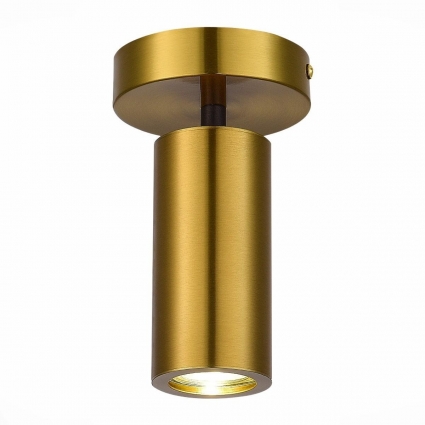 Спот ST Luce TALIA SL1215.402.01 для кафе и ресторанов площадью до 2 кв.м., цвет латунь,  в стиле Хай-тек