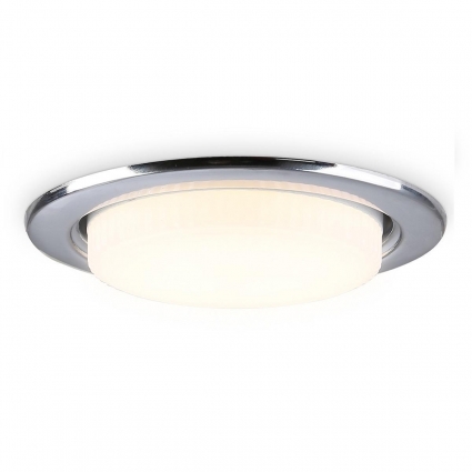 Встраиваемый светильник Ambrella light Standard Spot GX53 Spot G10102 для прихожей, цвет хром,  в стиле Хай-тек