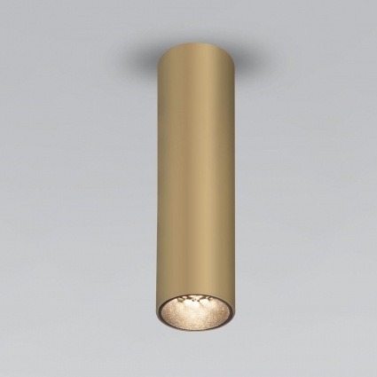 Накладной светодиодный светильник Elektrostandard Pika 25031/LED золото a061536 для кафе и ресторанов, цвет золотой,  в стиле модерн