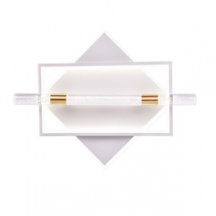 Потолочный светодиодный светильник Ambrella light Comfort LineTech FL5012 для гостиной площадью до 18 кв.м.,  в стиле Хай-тек