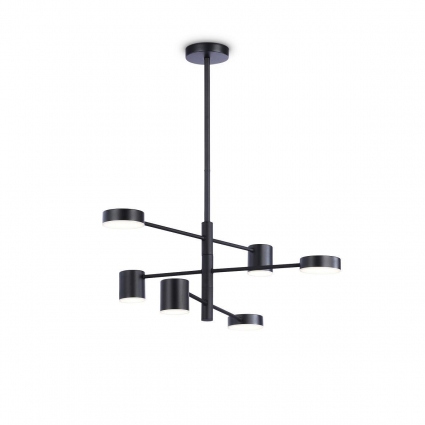 Подвесная светодиодная люстра Ambrella light Comfort LineTech FL51686 для спальни площадью до 23 кв.м.,  в стиле Хай-тек