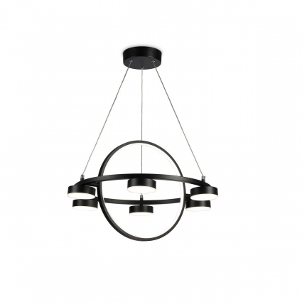 Подвесная светодиодная люстра Ambrella light Comfort LineTech FL51775 для гостиной площадью до 20 кв.м.,  в стиле Хай-тек