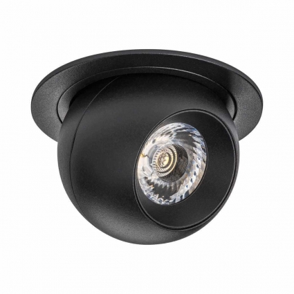 Встраиваемый светодиодный спот Lightstar Urbano (217617+217074) i61774 для магазина, цвет черный,  в стиле Хай-тек