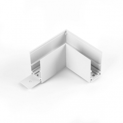Коннектор угловой для накладного шинопровода Elektrostandard Slim Magnetic 85090/11 a062195 для гостиной, цвет белый,  в стиле Хай-тек