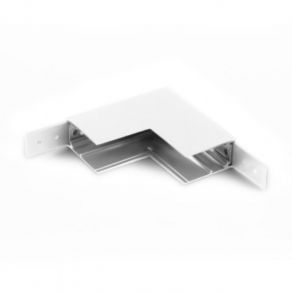 Коннектор угловой для накладного шинопровода Elektrostandard Slim Magnetic 85091/11 a062191 для гостиной, цвет белый,  в стиле Хай-тек