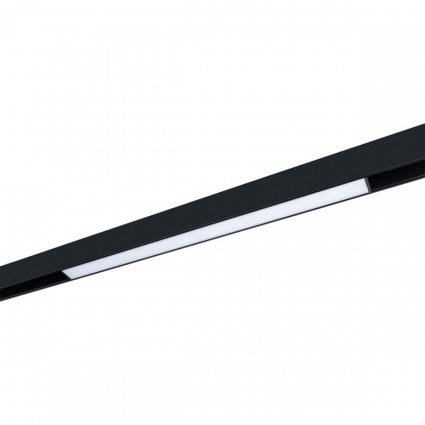Трековый светодиодный светильник Arte Lamp LINEA A4682PL-1BK для экспозиции площадью до 2 кв.м.,  в современном стиле