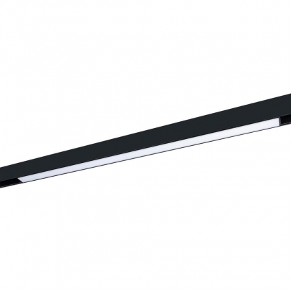 Трековый светодиодный светильник Arte Lamp LINEA A4683PL-1BK для экспозиции площадью до 3.5 кв.м.,  в современном стиле