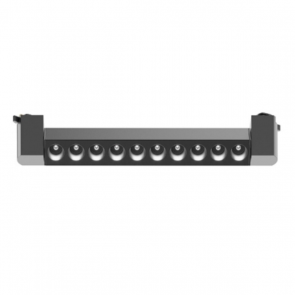 Трековый светодиодный светильник Maytoni Technical Points Rot TR010-1-10W3K-M-B для магазина, цвет черный,  в современном стиле