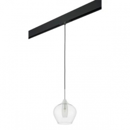 Трековый светильник Lightstar Pentola (803041+595007) PRO803041 для кухни, цвет хром,  в стиле арт-деко