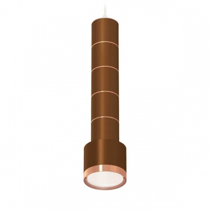 Комплект подвесного светильника Ambrella light Techno Spot XP (A2301, A2063х4, C6304х5, A2101, C8117, N8126) XP8117001 для гостиной, цвет кофейный