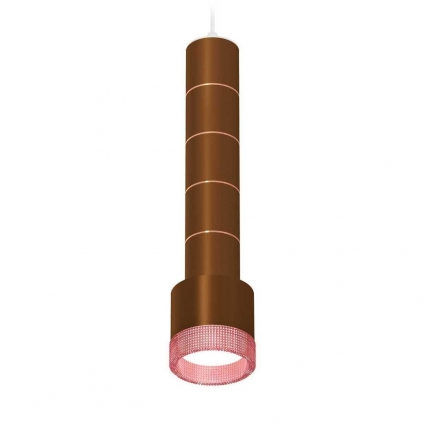 Комплект подвесного светильника Ambrella light Techno Spot XP (A2301, A2063х4, C6304х5, A2101, C8117, N8486) XP8117005 для гостиной, цвет кофейный