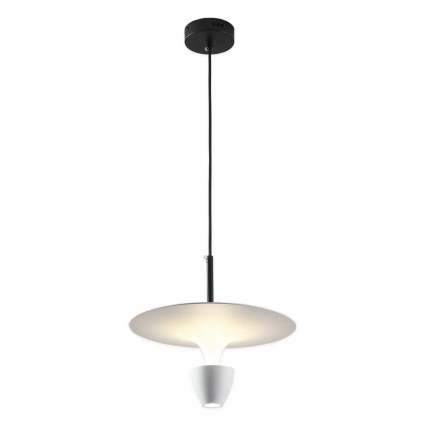 Подвесной светодиодный светильник Lussole Loft Irvine LSP-7080 для кухни, цвет белый,  в стиле Хай-тек