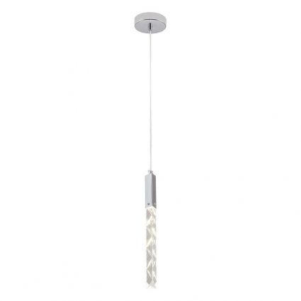 Подвесной светодиодный светильник Lussole Loft Littlerock LSP-7097 для гостиной, цвет хром,  в стиле Хай-тек