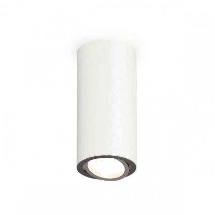 Комплект накладного светильника Ambrella light Techno Spot XS7442003 SWH/PSL белый песок/серебро полированное (C7442, N7003) для магазина, цвет белый