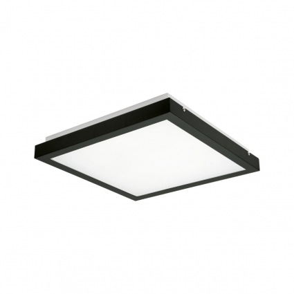 Потолочный светодиодный светильник Kanlux TYBIA M 25W-NW-SE B 24647 для прихожей, цвет черный,  в современном стиле