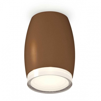 Комплект потолочного светильника Ambrella light Techno Spot XC (C1124, N7160) XS1124021 для кафе и ресторанов, цвет кофейный