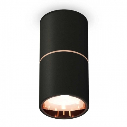 Комплект потолочного светильника Ambrella light Techno Spot XC (C6302, A2063, N6114) XS6302083 для гостиной, цвет черный