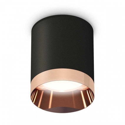 Комплект потолочного светильника Ambrella light Techno Spot XC (C6302, N6135) XS6302025 для гостиной, цвет черный