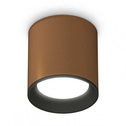 Комплект потолочного светильника Ambrella light Techno Spot XC (C6304, N6102) XS6304001 для кафе и ресторанов, цвет кофейный