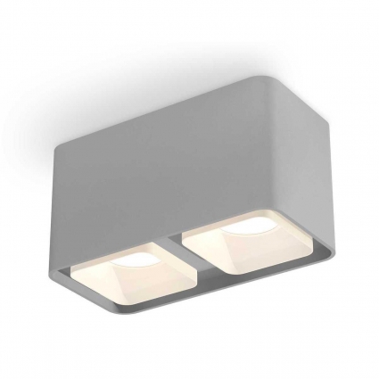 Комплект потолочного светильника Ambrella light Techno Spot XC (C7852, N7755) XS7852010 для офиса, цвет серый