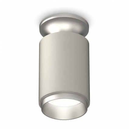 Комплект потолочного светильника Ambrella light Techno Spot XC (N6904, C6314, N6123) XS6314120 для спальни, цвет серый