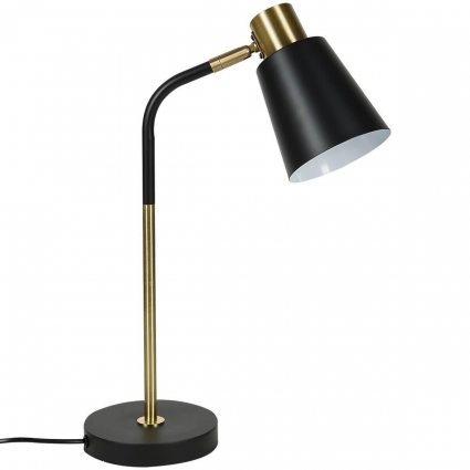 Настольная лампа Uniel UML-B700 E27 BLACK UL-00010152, цвет черный,  в стиле модерн