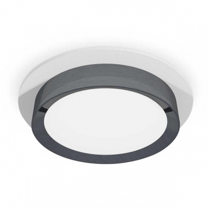 Комплект встраиваемого светильника Ambrella light Techno Spot XC (C8050, N8133) XC8050007 для спальни, цвет графит