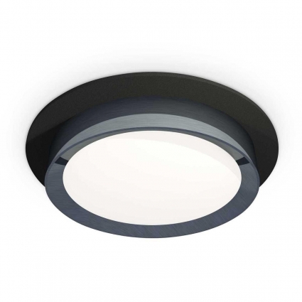 Комплект встраиваемого светильника Ambrella light Techno Spot XC (C8051, N8133) XC8051007 для кухни, цвет графит