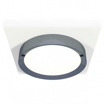 Комплект встраиваемого светильника Ambrella light Techno Spot XC (C8061, N8133) XC8061007 для гостиной, цвет графит