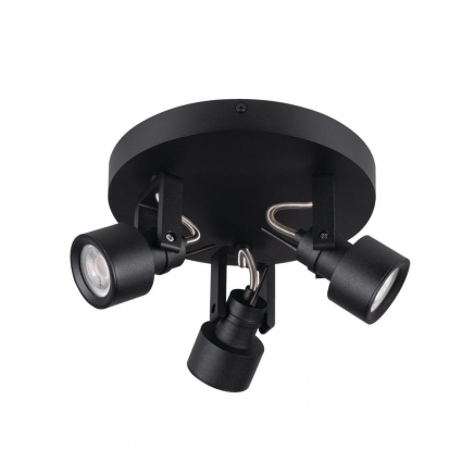 Спот Kanlux SONDA II EL-3O B 34926 для гостиной, цвет черный,  в стиле Хай-тек