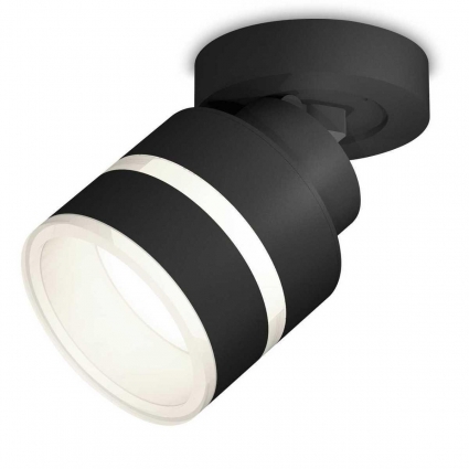 Комплект спота Ambrella light Techno Spot XM (A2229, A2106, C8102, N8445) XM8102024 для прихожей, цвет черный