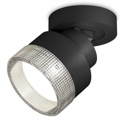 Комплект спота Ambrella light Techno Spot XM (A2229, A2106, C8102, N8480) XM8102040 для гостиной, цвет черный
