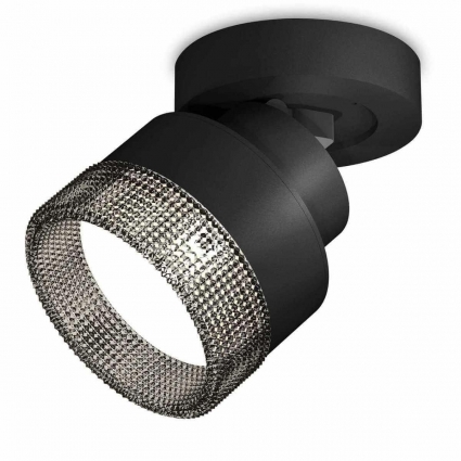 Комплект спота Ambrella light Techno Spot XM (A2229, A2106, C8102, N8484) XM8102041 для гостиной, цвет черный