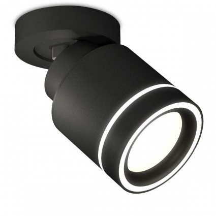 Комплект спота Ambrella light Techno Spot XM (A2229, A2106, C8111, N8434) XM8111003 для спальни, цвет черный