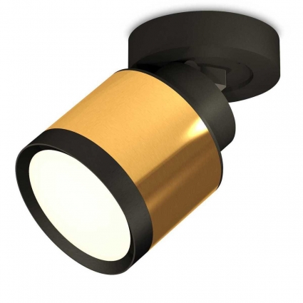 Комплект спота Ambrella light Techno Spot XM (A2229, A2106, C8121, N8113) XM8121001 для гостиной, цвет золотой
