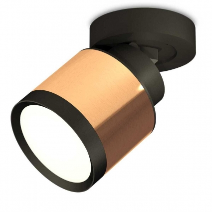 Комплект спота Ambrella light Techno Spot XM (A2229, A2106, C8122, N8113) XM8122001 для гостиной, цвет розовое золото