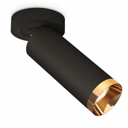 Комплект спота Ambrella light Techno Spot XM (A2229, C6343, N6134) XM6343204 для кафе и ресторанов, цвет черный